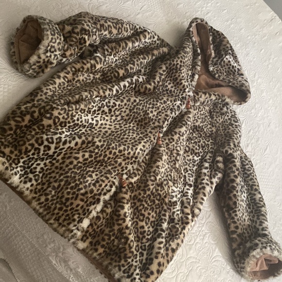 J Percy for Marvin Richards Jackets & Blazers - Women’s J Percy For Marvin Richards Reversible Leather/Faux Animal Print Coat